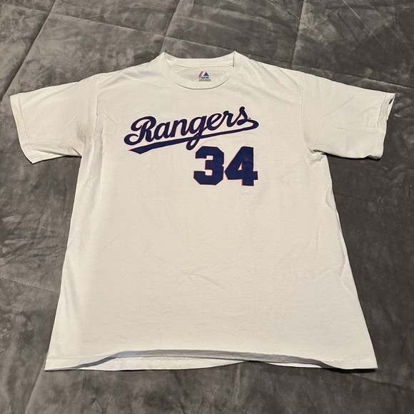 VTG Nolan Ryan Texas Rangers Majestic Sportswear‎ XL Houston Astros Alvin #34 - Picture 2 of 7